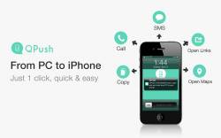 QPush - Push Text and Links to iPhone