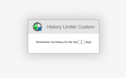 History Limiter Custom