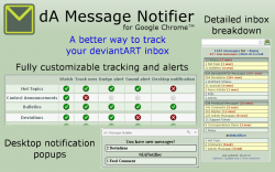dA Message Notifier