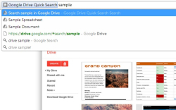 Quick Search for Google Drive™