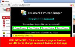 Bookmark Favicon Changer