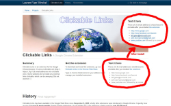 Clickable Links