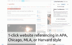 Cite This For Me: Web Citer