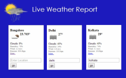 Live Weather Report