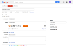 GoToMeeting for Google Calendar