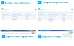 QuickTweet - for multiple Twitter™ accounts