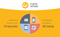 CrankWheel Screen Sharing