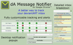 dA Message Notifier