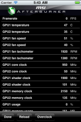 MSI Afterburner APP