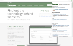 BuiltWith Technology Profiler
