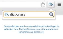 TheFreeDictionary.com Extension