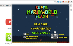 Flash Super Mario World