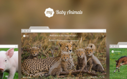 My Baby Animals New Tab