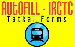 Autofill IRCTC Tatkal Form-Plugin & Extension