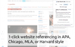 Cite This For Me: Web Citer (Free)