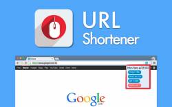 One Click URL Shortener